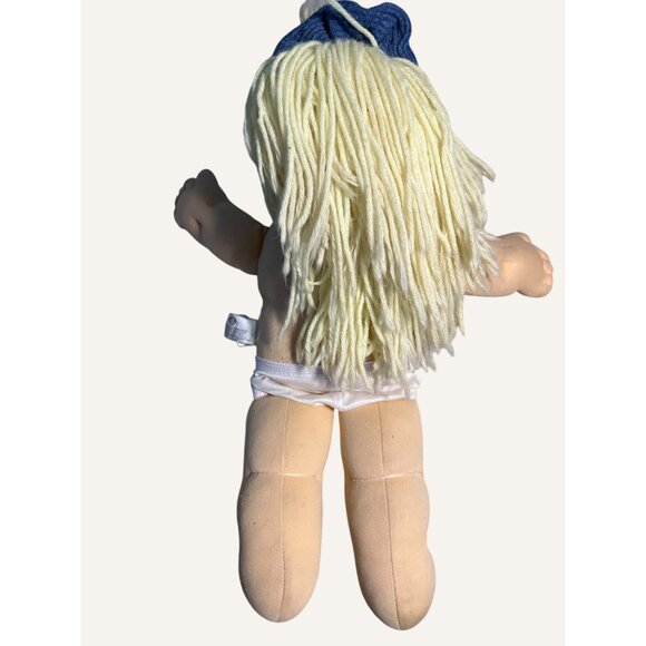 Cabbage Patch Doll Blue Eyes  Vintage Hasbro 1988 - Picture 13 of 16